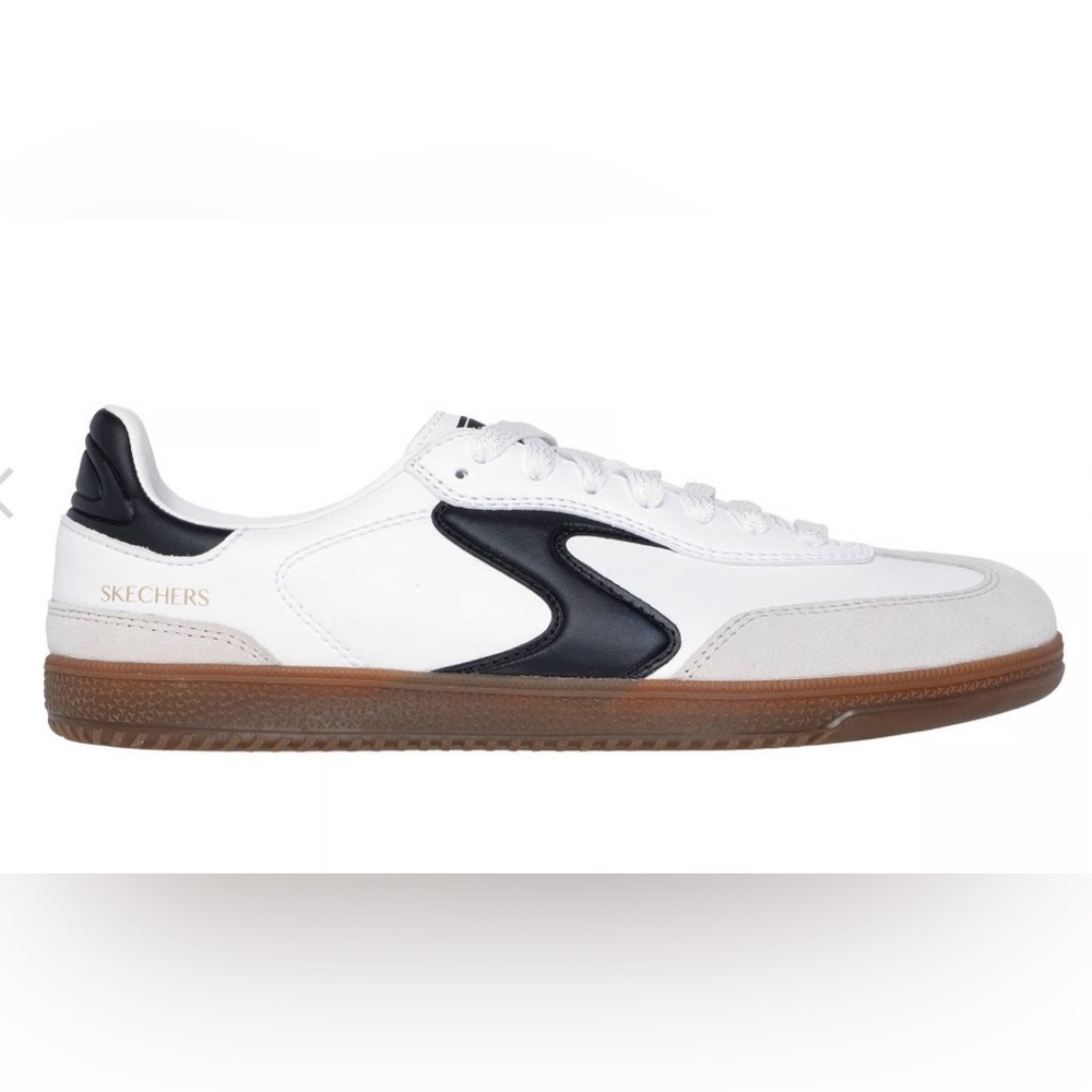 Skechers White and Black Sneakers